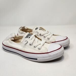 Converse Chuck Taylor All Star Shoreline Slip On Sneakers Women Size 6.5 White